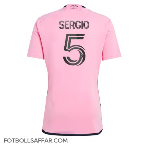 Inter Miami Sergio Busquets #5 Hemmatröja 2024-25 Kortärmad